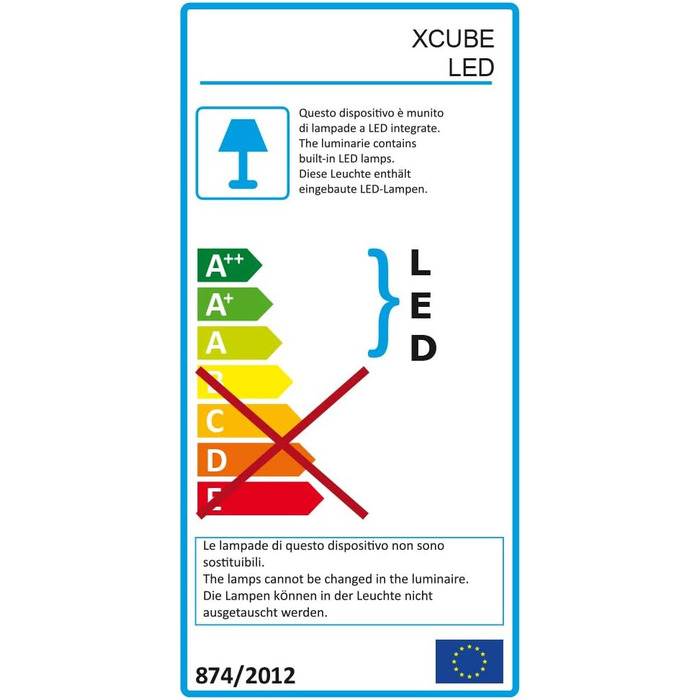 Акваріум Wave Amtra Laguna XCUBE 26 LED чорний, комплект з LED освітленням і фільтром, 26 л, 31x32x37 см