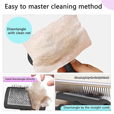 Зубна щітка для собак і котів з довгими шпильками, 25 мм, зелено-чорна. Догляд за шерстю, вичісування підшерстя.