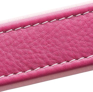 Шкіряне нашийник для собак Fun Line - великий, середній та маленький, з підкладкою, міцний (28-36 см, блакитно-коричневий)