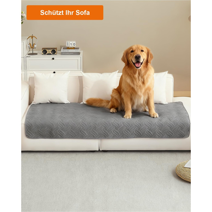 Водонепроникний килимок для собак CTH017G (175x75 см) - захист дивану та авто, ручне прання