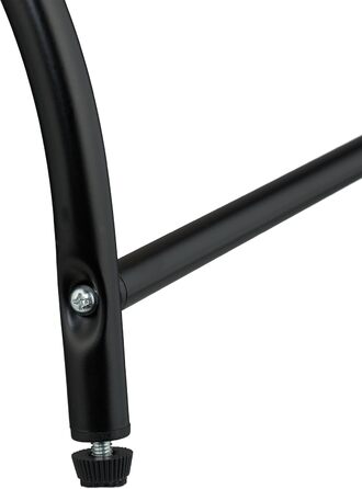 Крісло-гамак для котів Relaxdays, плюшеве, сталеве, 25x45x42 см, бежево-чорне