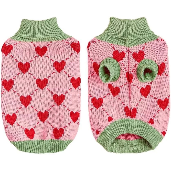 Теплий зимовий одяг для собак та котів (бавовна), рожевий