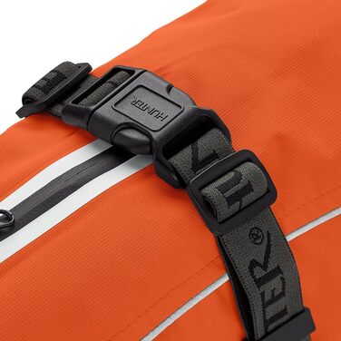 Теплий водовідштовхуючий теплий зимовий накид для собак HUNTER NORDBY, колір кремовий, для маленьких собак, машинне прання, розмір 40x40