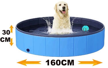Великий посилений садовий басейн для собак XXL — Меганабір