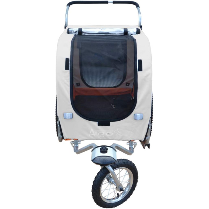 Причіп для собак Papilioshop Argo - великий, зелений (S-M-L)