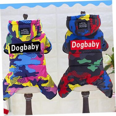 Зимова куртка для собак BESPORTBLE, водонепроникна, камуфляж, XL, для активного відпочинку