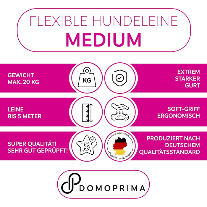 Нашийник для собак DOMOPRIMA: 3 розміри (S, M), 4 кольори (сірий, блакитний, зелений, рожевий). Міцний та безпечний нашийник для вашого улюбленця. Рефлекторна стрічка.