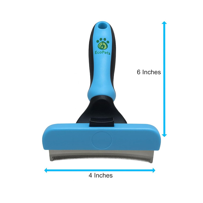 Щітка для грумінгу тварин з широкою поверхнею - для видалення підшерстка у собак та котів. Підходить для довгої шерсті.