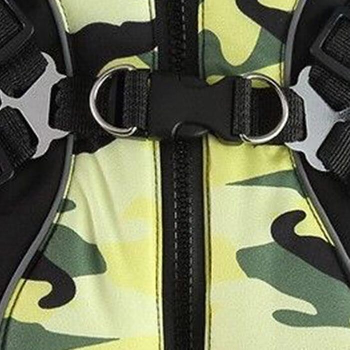 Водонепроникна зимова куртка для собак та цуценят | Зимова куртка для собак з світловідбиваючими смугами (S)