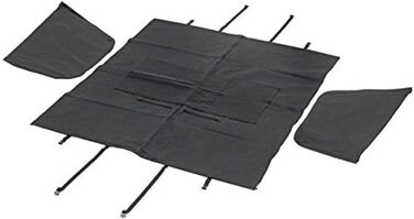 Автогамак Karlie Car Guard Cabin для захисту салону, 135×148 см, чорний