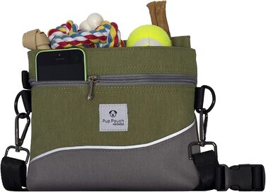 Сумочка для ласощів для собак Nookoo з магнітним закриттям, кишеня на блискавці, ідеальна для аджиліті-тренувань