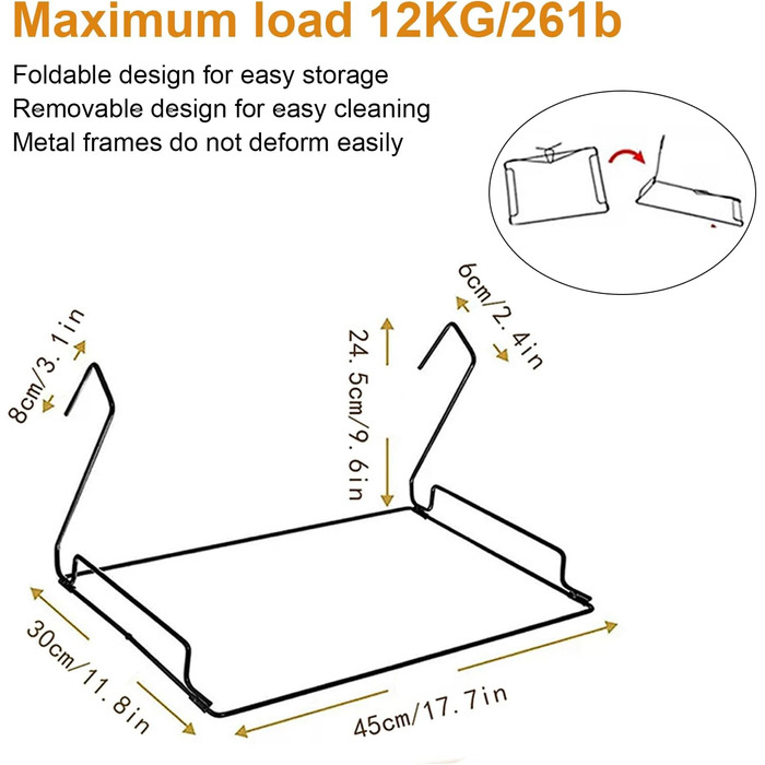 Килимок для кота на радіатор Dokeno, підвісна лежанка-гамак, теплий лежак для котів, лежанка-гамак для котів з м'яким плюшевим покриттям, зручна підвісна лежанка для котів на будь-який радіатор, 46x30x25 см