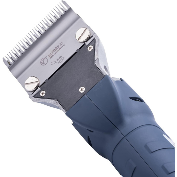 Шерстьокроювальна машина VOSS.farming profiCUT go Akku для коней, акумуляторна, з двома акумуляторами, тиха та стабільна, з лезами Aesculap