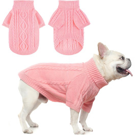 BEAUTYZOO Пуловер для собак з в'язаним візерунком 