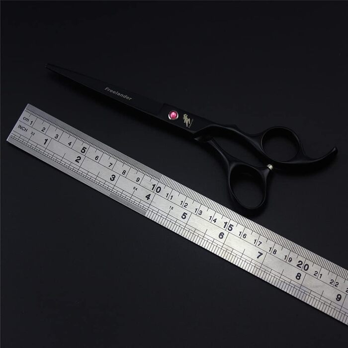 Набір професійних ножиць для грумінгу тварин, 18 см, нержавіюча сталь, для собак та котів