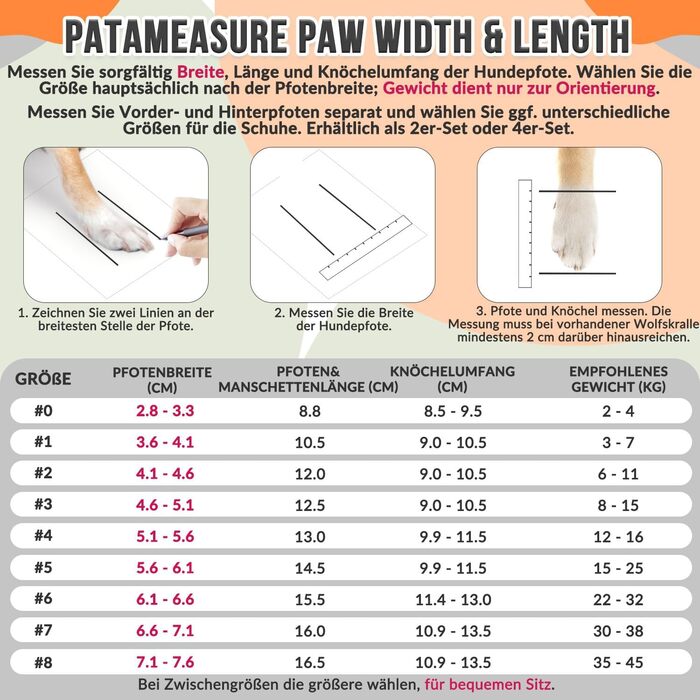 Зручні собачі черевики для захисту лап, 2 шт. - дихаючі, з антиковзкою підошвою та світловідбиваючим кріпленням. Підходять для собак маленьких, середніх та великих порід. Ідеально для спорту та прогулянок на відкритому повітрі (Чорний, розмір 8). Ширина л