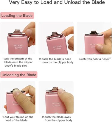 Професійна машинка для стрижки собак та котів, акумуляторна, бездротова, набір лез (3 шт.)