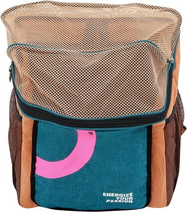 Велосумка для тварин, 32*29*39 см, 2 в 1, складний велосипедний кошик з сіткою, переноска для котів та собак до 7.5 кг (Оранжевий, Синій)