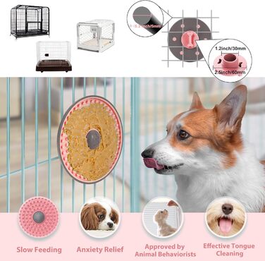 Килимок від протікань для собак Lalolee, 2 шт. (рожевий) - тренувальний інструмент для собак, для цуценят, зменшення тривоги