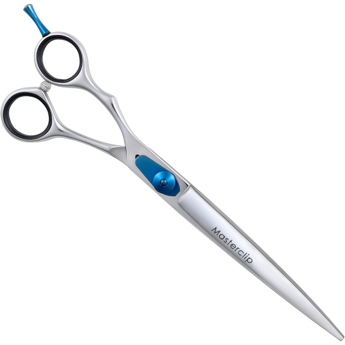 Професійна вигнута ножиці Masterclip Essentials для лівшів, 19,1 см, з високоякісної нержавіючої сталі