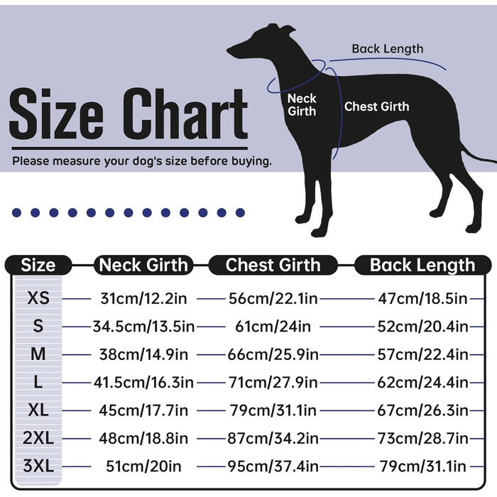 Пуловер з високим коміром для грейхаундів та віндхундів, теплий одяг для собак, зимовий пуловер для маленьких цуценят та грейхаундів, чорний (M)