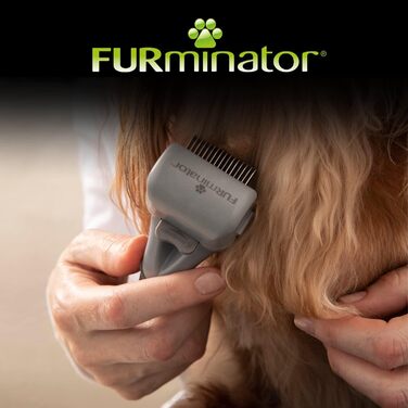 Furminator регульований вичісувач для собак та котів - безпечно та делікатно видаляє ковтуни з шерсті