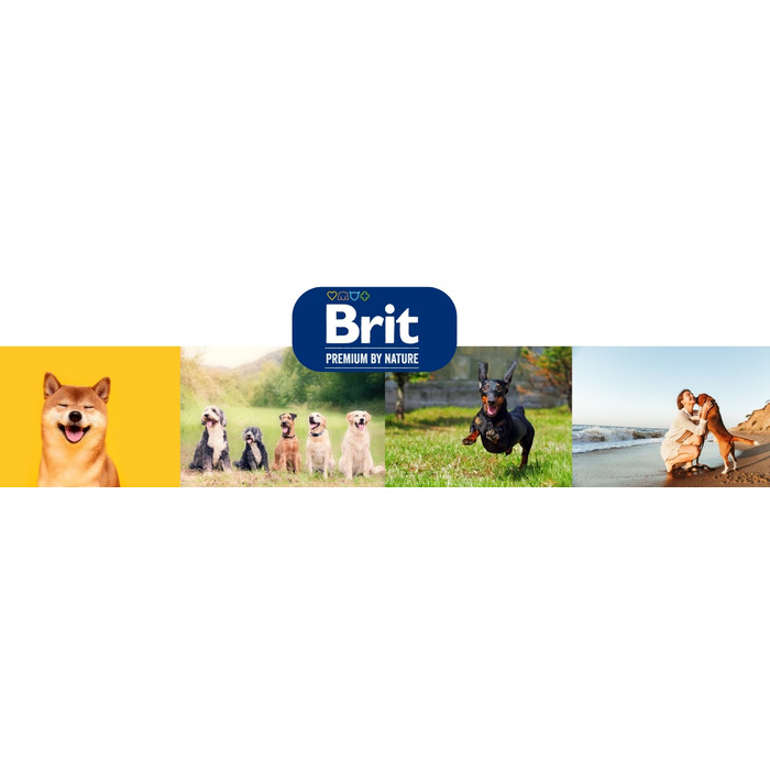 Сухий корм для собак BRIT Premium By Nature Sensitive Ягня, 15 кг