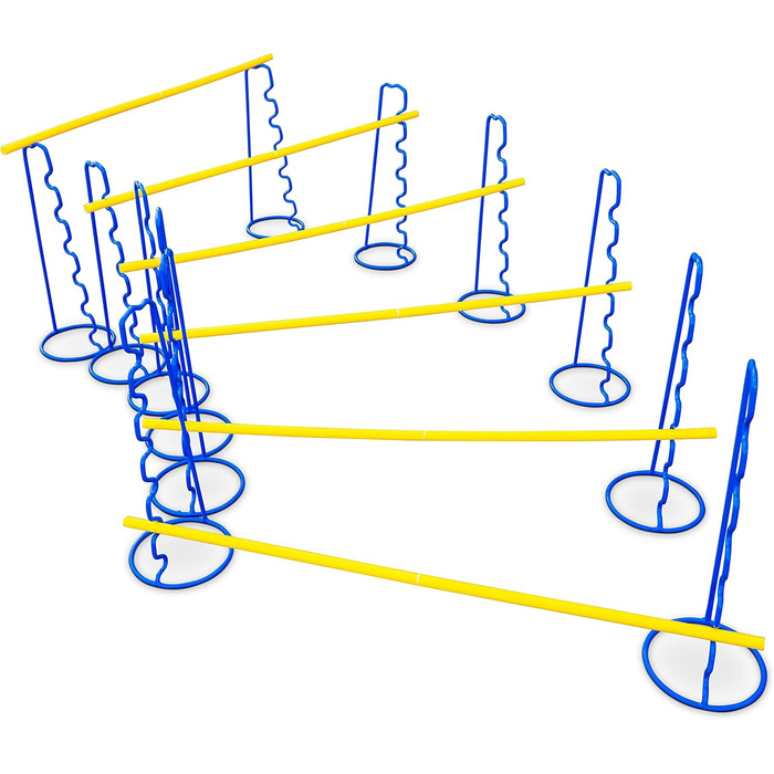 Набір перешкод для собак великих порід Vinex: регульована висота до 63 см