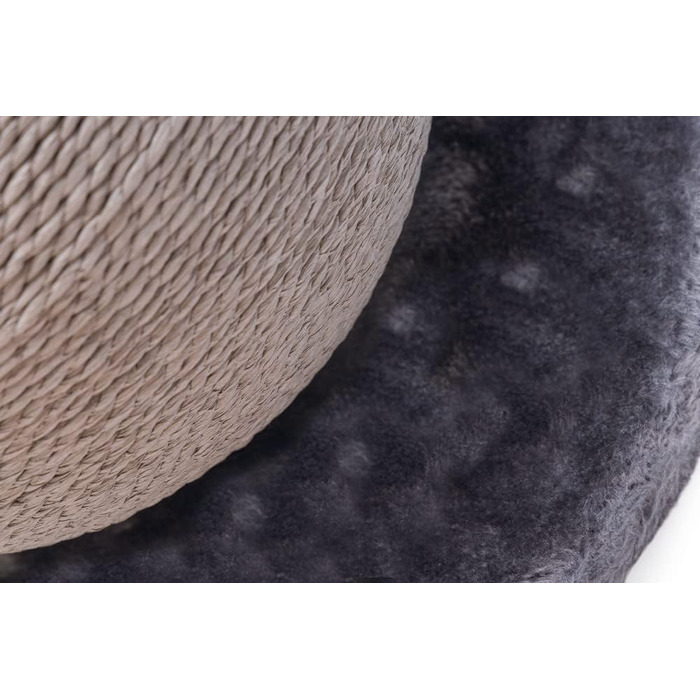 Karlie Kratzball Bolly - іграшка-царапка для котів, сіра, 30,5 x 30,5 x 28 см