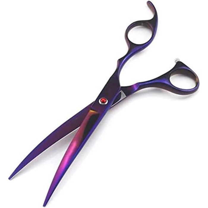 Набір професійних ножиць для грумінгу собак, 7 дюймів (фіолетовий)