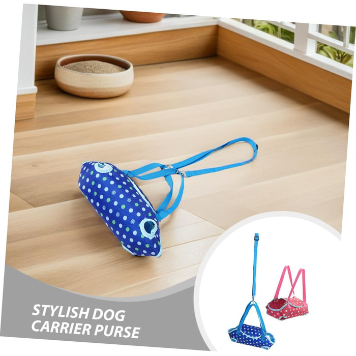 Сумка-переноска для собак та котів Toyvian, 2 шт., з регульованим ременем, легка та дихаюча для прогулянок