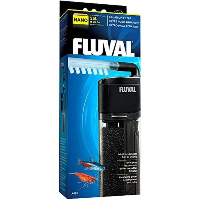 Внутрішній фільтр Fluval Nano для акваріумів до 55 л