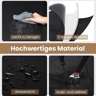 Захист для вантажного відсіку KYG: водовідштовхуючий, стійкий до подряпин, універсальний (105x80 см)