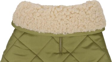 Зимовий теплий одяг для собак Flamingo Bonnie – зелений, розмір 40, преміум-якість, водонепроникний, з плюшевою підкладкою