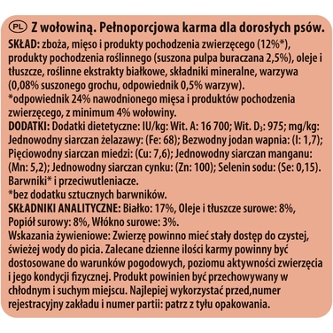 Сухий корм для собак Darling Karma з яловичиною, 15 кг