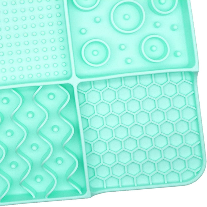 Лежак-заспокійник для собак та котів Kowaku з силіконовим покриттям та присосками, зелений