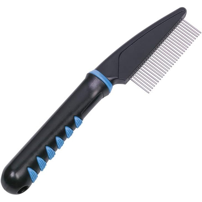 Ноббі Комфорт Лайн: ротаційна щітка для розплутування шерсті (39 зубців) та гребінець для розплутування шерсті з ротаційними зубцями середньої жорсткості (29 зубців)