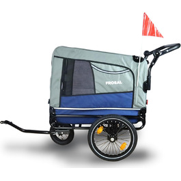 Фросал Причіп для велосипеда, переноска для собак Лассе, переноска для собак, причіп для велосипеда, біговий візок для собак, переноска для собак, причіп для собак