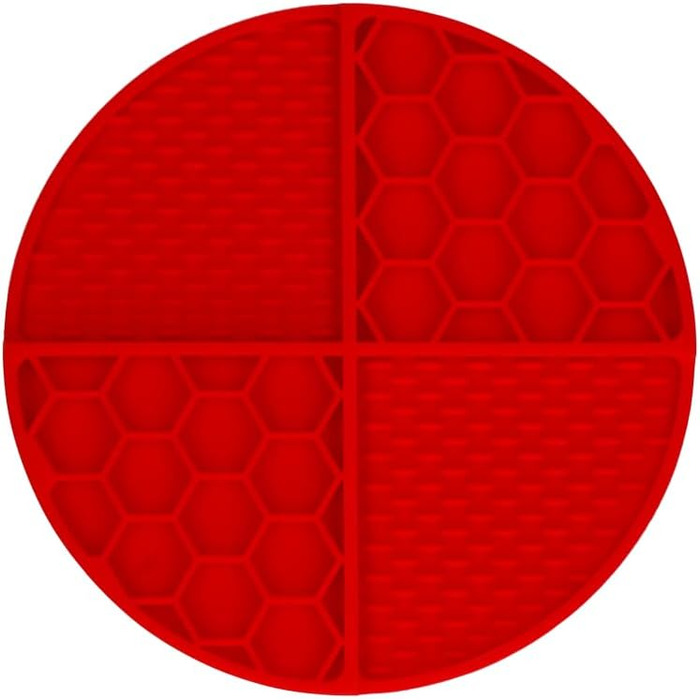 Килимок для собак - годівниця-головоломка, силіконовий, зелений, 21 см