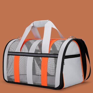 Складана переносна сумка-транспортер для собак середніх порід | З міцної сітчастої тканини, з вентиляцією
