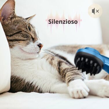 BEHOME Шерстьомашинка для собак з пилососом | 6-в-1 набір для догляду за тваринами та пилососом. Легко збирає шерсть, пилосос, машинка для стрижки та аксесуари для чищення. Тиха машинка для собак та котів BEHOME