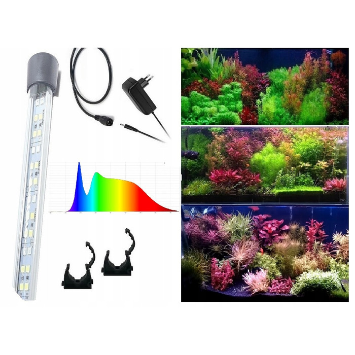 LED-освітлення для акваріума 30 см, трубка - spektrum II