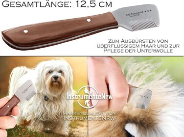 Набір для грумінгу собак та котів: триммер, гребінь, ножиці, ніж. З супер-дрібною та супер-грубою зубчастими насадками. З нержавіючої сталі.