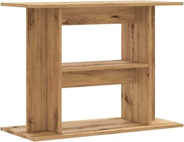 Підставка для акваріума LAPOOH з ДСП, артізан-дуб, 80x35x60 см, тумба під акваріум, акваріумний стіл