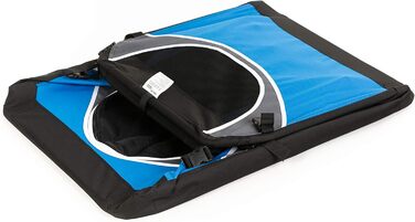 Транспортна переноска для собак CoolPet Box, 82х59х59 см, блакитна (туркІз)