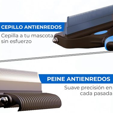 Бурштук для собак та котів 2 в 1 GLUTTONY, металевий, блакитний