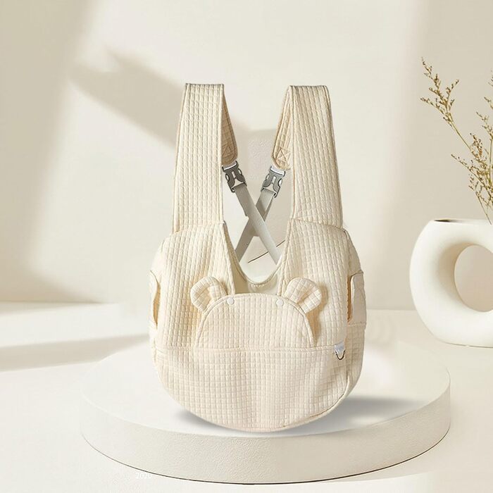 Рюкзак для тварин: переноска для собак та котів 2-12 кг, туристичний, складний, бежевий