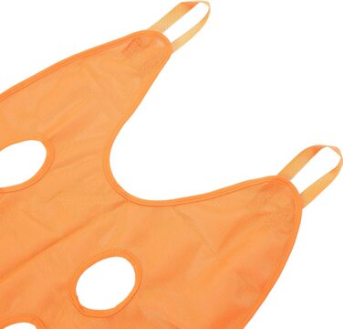 Гамак для догляду за собаками, рушник для сушіння тварин, гамак для краси з ножицями, гамак для релаксації та догляду за тваринами, гамак для котів та догляду за тваринами для стрижки кігтів (S-), великий, оранжевий