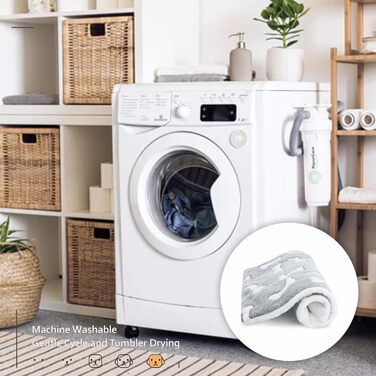 М'який килимок-матрац для собак та котів 60x80 см, м'який, дихаючий, машинне прання