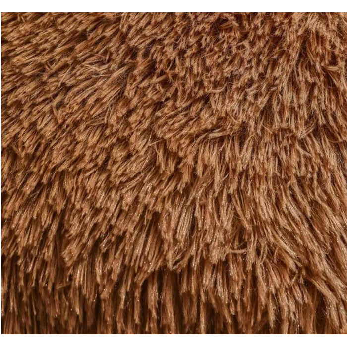 М'яке ліжко-подушка для собак та котів, 70 см, сіро-срібний колір. Заспокійлива подушка для тварин з антиковзким покриттям.